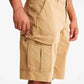 TIMBERLAND - מכנסי ברמודה מכנסי CARGO בצבע חאקי - MASHBIR//365 - 3