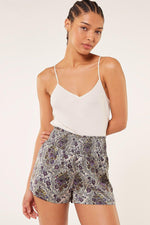 ETAM - מכנסי פיג'מה קצרים REEVA הדפס בוהו - MASHBIR//365