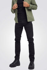 LEE - מכנסי ג'ינס LUKE שחור - MASHBIR//365