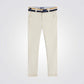 OKAIDI - מכנסי צ'ינו קנבס בצבע בז' לילדים - MASHBIR//365 - 1