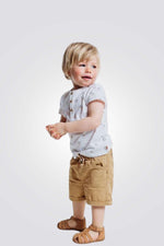 OBAIBI - מכנסי קנבס קצרים לתינוקות - MASHBIR//365