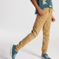 OKAIDI - מכנסי טרנינג דקים בצבע בז' לילדים - MASHBIR//365 - 2