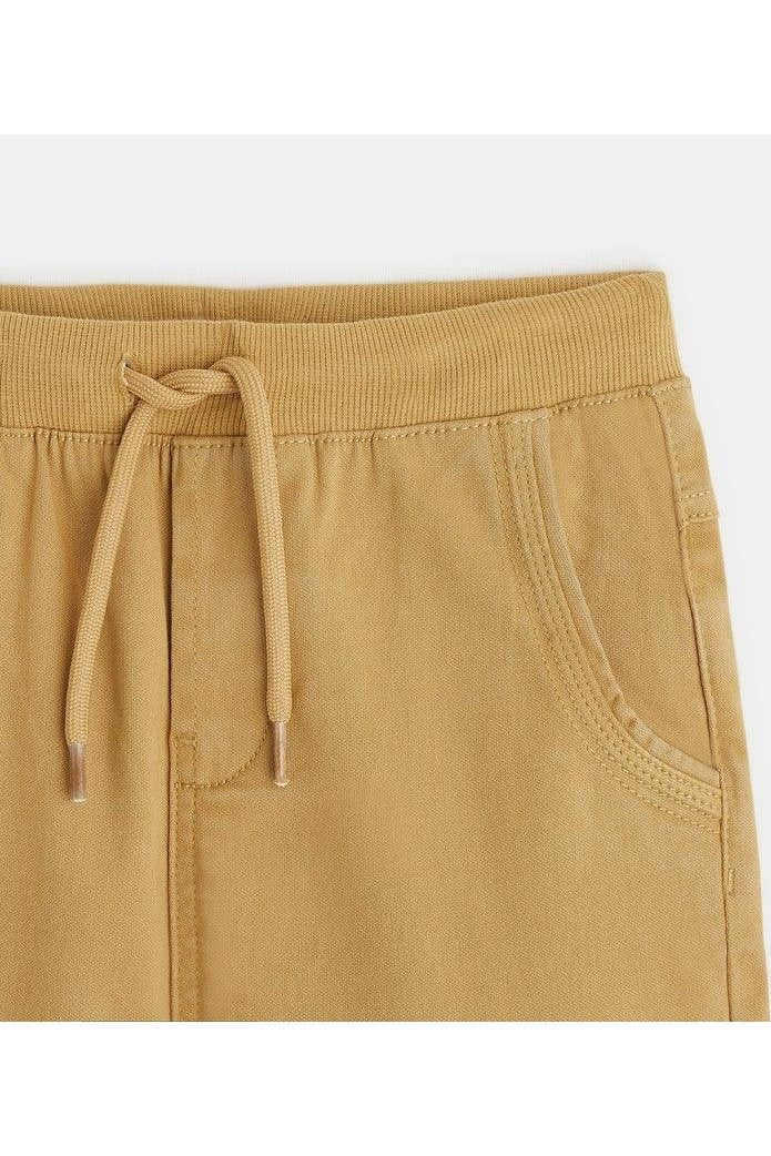 OKAIDI - מכנסי טרנינג דקים בצבע בז' לילדים - MASHBIR//365