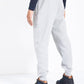 TIMBERLAND - מכנסי טרנינג עם לוגו המותג רקום בצד צבע אפור - MASHBIR//365 - 2