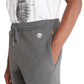 TIMBERLAND - מכנסי טרנינג עם לוגו המותג רקום בצד צבע אפור כהה - MASHBIR//365 - 2