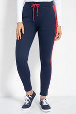 NAUTICA - מכנסי טרנינג STRIPE נייבי - MASHBIR//365