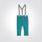 OBAIBI - מכנסי תינוקות עם שלייקס בצבע ירוק - MASHBIR//365 - 1