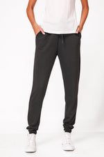 DELTA - מכנסיים ארוכים דקים GOOD MOOD שחורים - MASHBIR//365