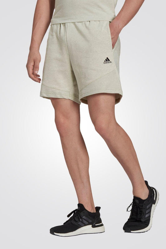 ADIDAS - מכנסיים קצרים BotanDyed בצבע חאקי - MASHBIR//365