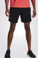 UNDER ARMOUR - מכנסיים קצרים Launch SW 7 שחור - MASHBIR//365