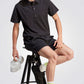 ADIDAS - מכנסיים קצרים לגברים Z.N.E PREMIUM בצבע שחור - MASHBIR//365 - 1