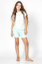 OKAIDI - מכנסיים קצרים לילדות בצבע כחול - MASHBIR//365