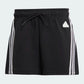ADIDAS - מכנסיים קצרים לנשים W FI 3S SHORT בצבע שחור - MASHBIR//365 - 5