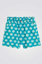 OBAIBI - מכנסיים קצרים עם הדפס בצבע כחול - MASHBIR//365