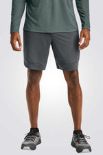 UNDER ARMOUR - מכנסיים קצרים Training Stretch אפורים - MASHBIR//365