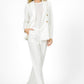 KENNETH COLE - מכנסיים מחוייטים בצבע לבן - MASHBIR//365 - 4