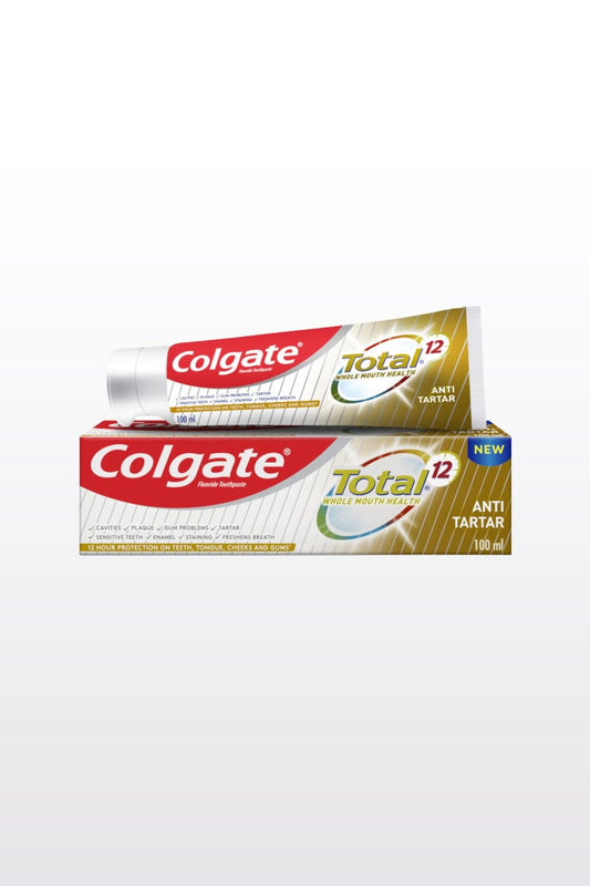 Colgate - משחת שיניים טוטאל עם פלואוריד למניעת אבן שן - MASHBIR//365
