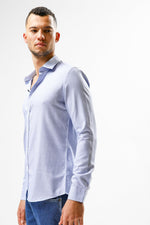 KENNETH COLE - מכופתרת BAMBOO תכלת בהיר - MASHBIR//365