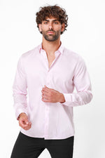 KENNETH COLE - מכופתרת ורודה סאטן - MASHBIR//365