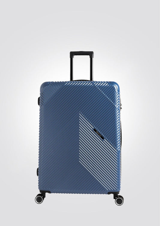 SLAZENGER - מזוודה קשיחה בינונית 24" בצבע כחול - MASHBIR//365