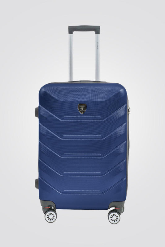 SANTA BARBARA POLO & RAQUET CLUB - מזוודה קשיחה בינונית 24" דגם 1701 בצבע נייבי - MASHBIR//365
