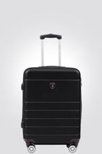 SANTA BARBARA POLO & RAQUET CLUB - מזוודה קשיחה בינונית 24" דגם 1807 בצבע שחור - MASHBIR//365