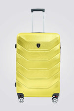 SANTA BARBARA POLO & RAQUET CLUB - מזוודה קשיחה גדולה 28" דגם 1701 בצבע צהוב - MASHBIR//365