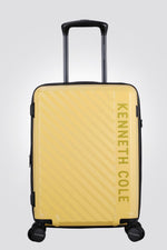 KENNETH COLE - מזוודה קשיחה גדולה 28" MANHATTAN בצבע צהוב - MASHBIR//365