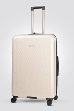 KENNETH COLE - מזוודה קשיחה גדולה 28" SOHO בצבע וניל - MASHBIR//365