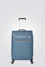 SLAZENGER - מזוודה מבד בינונית 23.5" דגם BARCELONA בצבע נייבי - MASHBIR//365