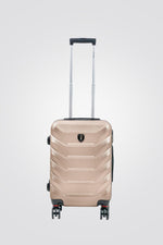 SANTA BARBARA POLO & RAQUET CLUB - מזוודה טרולי עלייה למטוס 20" דגם 1701 בצבע שמפנייה - MASHBIR//365