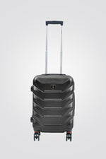 SANTA BARBARA POLO & RAQUET CLUB - מזוודה טרולי עלייה למטוס 20" דגם 1701 בצבע שחור - MASHBIR//365