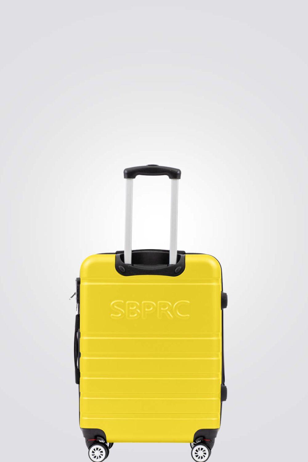 SANTA BARBARA POLO & RAQUET CLUB - מזוודה טרולי עלייה למטוס 20" דגם 1807 בצבע צהוב - MASHBIR//365