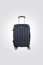 TRAVEL CLUB - מזוודת טרולי עלייה למטוס 20" בצבע נייבי - MASHBIR//365