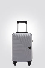 SWISS ALPINE - מזוודת טרולי עלייה למטוס 20" בצבע כסף - MASHBIR//365