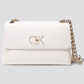CK תיק צד קרוסבודי בצבע לבן - MASHBIR//365 - 1