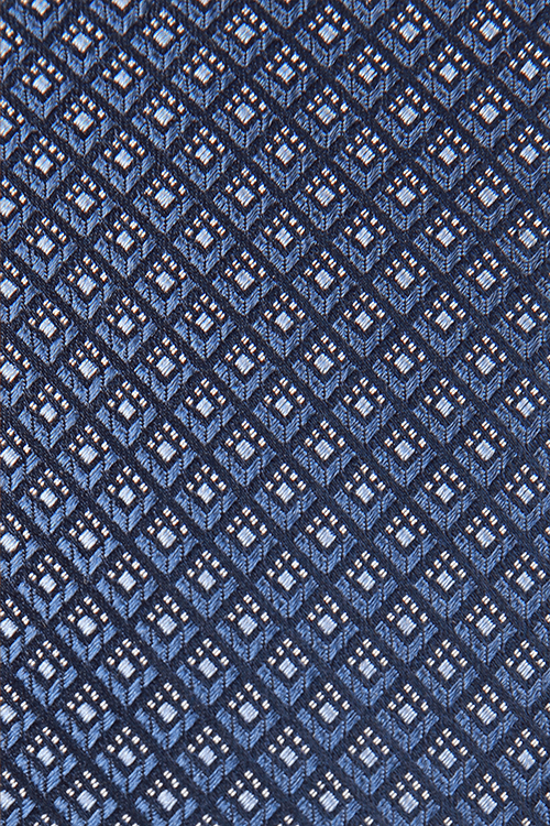 KENNETH COLE - עניבת משי טהור בצבע כחול - MASHBIR//365