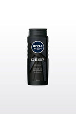 NIVEA - NIVEA MEN DEEP ג'ל רחצה 3 ב-1 500 מ"ל - MASHBIR//365