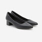 SEVENTYNINE - נעל עקב בצבע שחור - MASHBIR//365 - 2