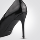 KENNETH COLE - נעל עקב לקה STILETTO HEEL בצבע שחור - MASHBIR//365 - 6