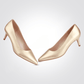 KENNETH COLE - נעל עקב STILETTO HEEL בצבע זהב - MASHBIR//365 - 2