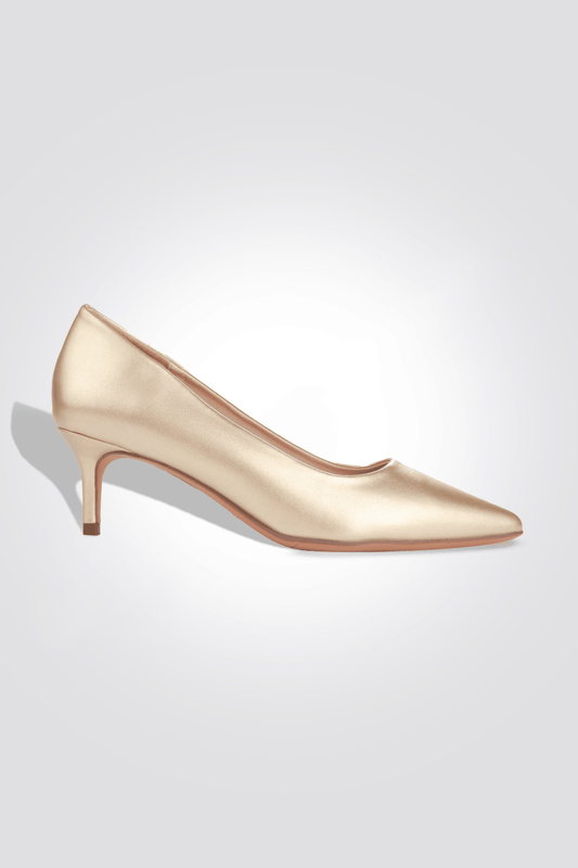 KENNETH COLE - נעל עקב STILETTO HEEL בצבע זהב - MASHBIR//365
