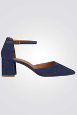 GEOX - נעלי עקב D BIGLIANA F בצבע נייבי - MASHBIR//365