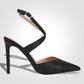 KENNETH COLE - נעלי עקב מעטפת 10 ס"מ בצבע שחור - MASHBIR//365 - 1