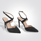 KENNETH COLE - נעלי עקב מעטפת 10 ס"מ בצבע שחור - MASHBIR//365 - 2