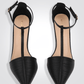 KENNETH COLE - נעלי עקב מפוספס 10 ס"מ בצבע שחור - MASHBIR//365 - 3