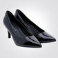 SEVENTYNINE - נעלי עקב סירה לנשים דגם 807 בצבע שחור לקה - MASHBIR//365 - 2