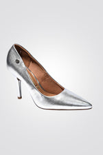 VIZZANO - נעלי סירה כסופות עם עקב גבוה - MASHBIR//365