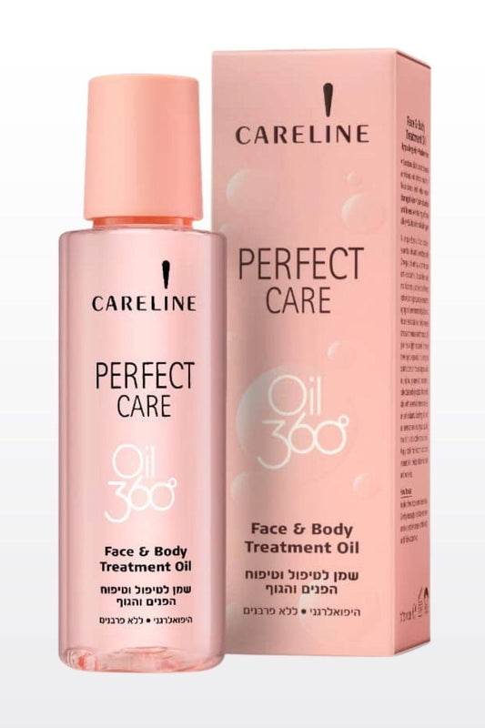 CARELINE - PERFECT CARE שמן 360 לטיפול וטיפוח הפנים והגוף, 100 מ