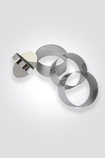 ARCOSTEEL - סט 3 רינגים עגולים סדרת מיקי שמו - MASHBIR//365